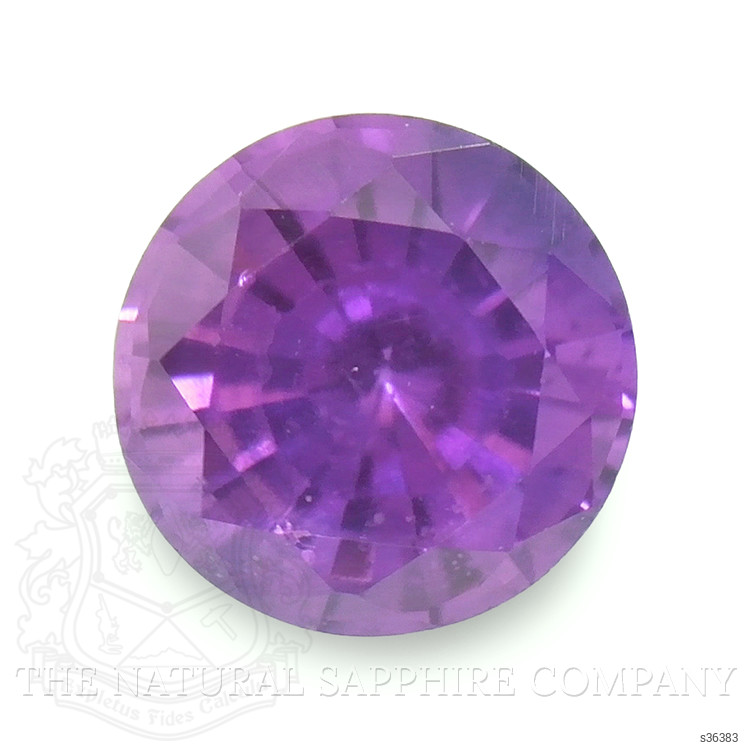 0.59 Ct. Pinkish Purple Sapphire from Ceylon (Sri Lanka)