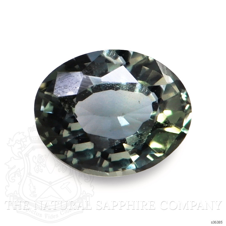 0.47 Ct. Bluish Green Sapphire from Ceylon (Sri Lanka)