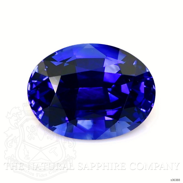5.52 Ct. Blue Sapphire from Ceylon (Sri Lanka)