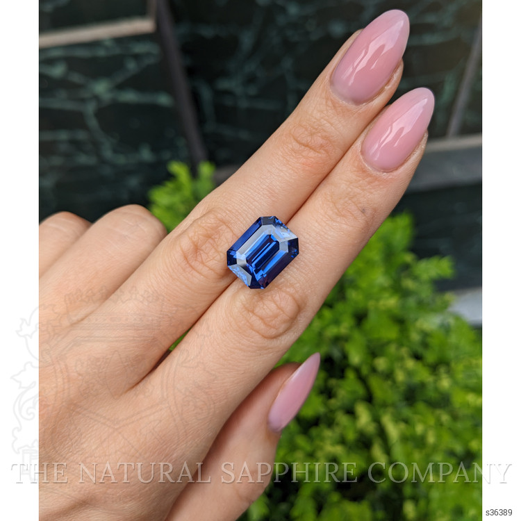 12.18 Ct. Blue Sapphire from Ceylon (Sri Lanka)