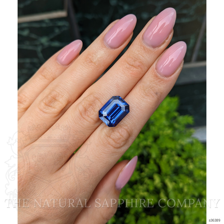 12.18 Ct. Blue Sapphire from Ceylon (Sri Lanka)