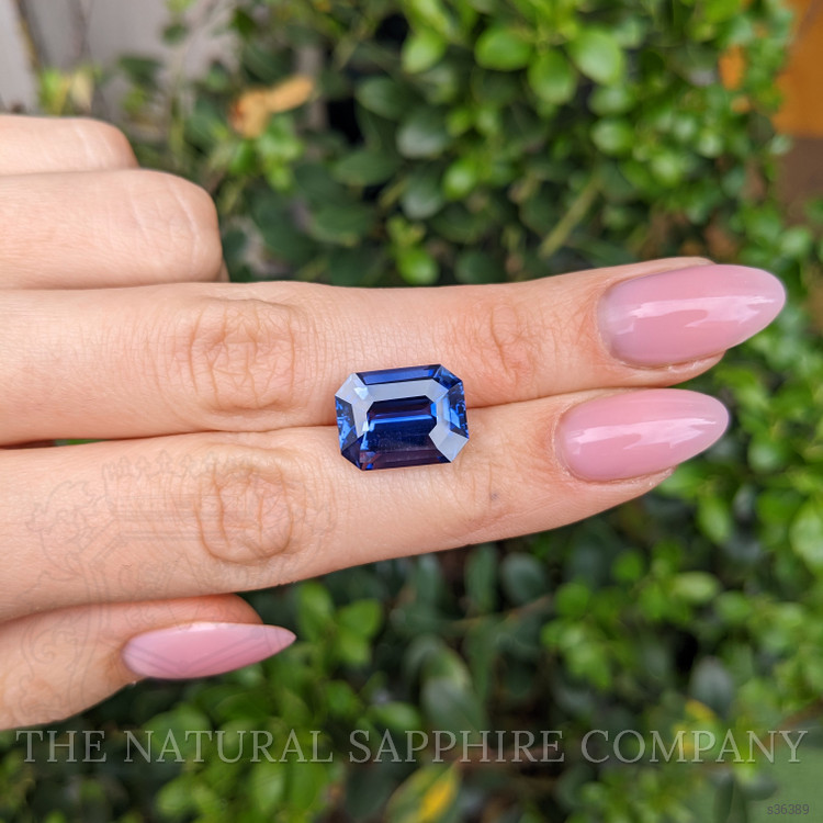 12.18 Ct. Blue Sapphire from Ceylon (Sri Lanka)