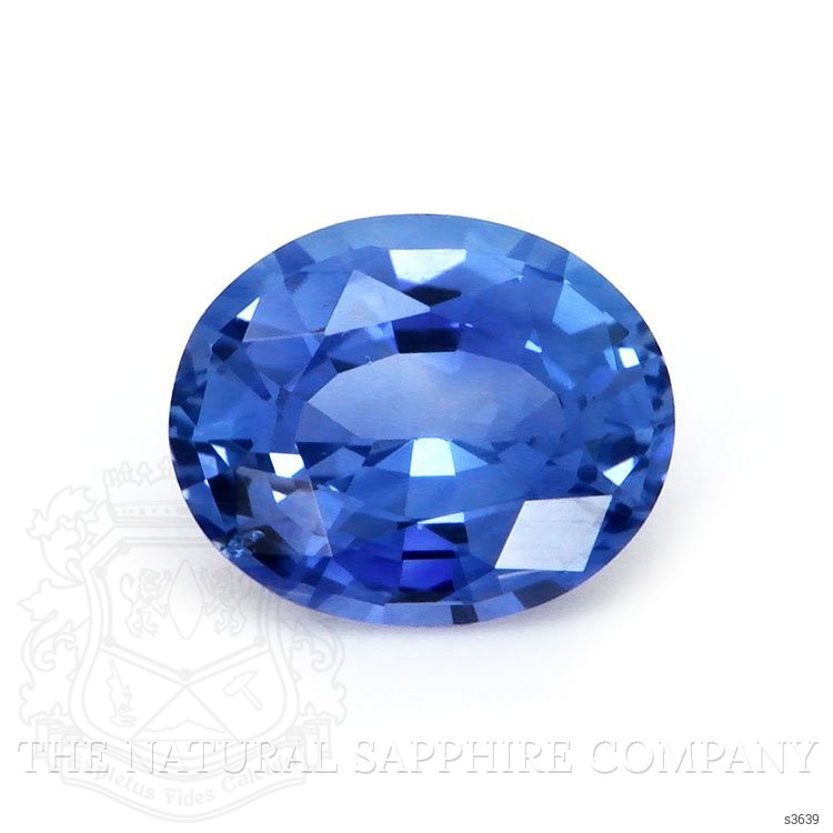 0.62 Ct. Blue Sapphire from Ceylon (Sri Lanka)
