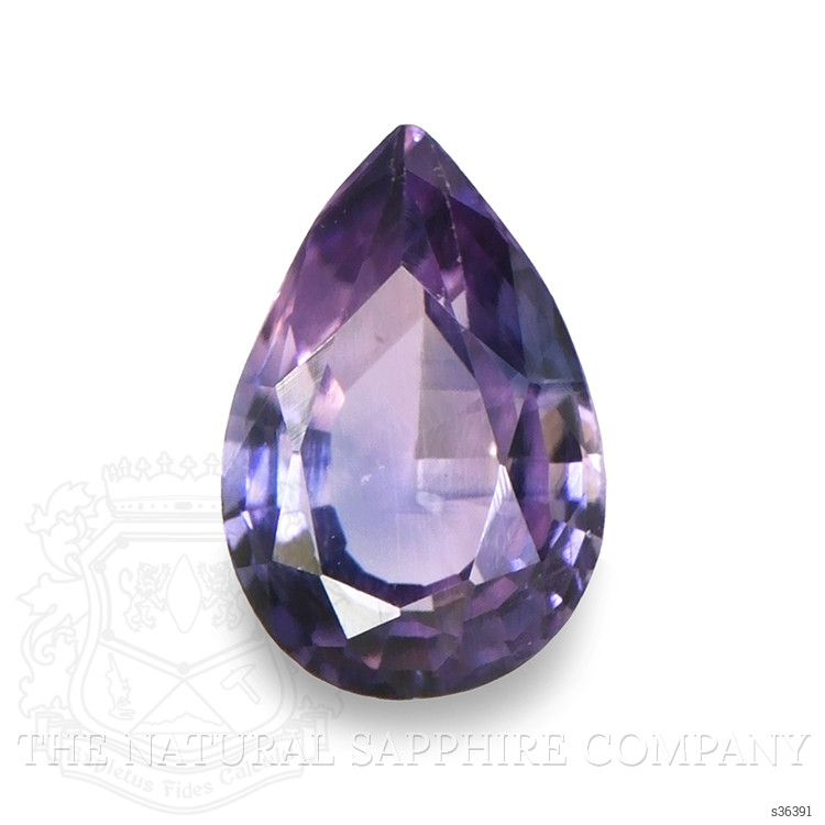 0.57 Ct. Bluish Purple Sapphire from Ceylon (Sri Lanka)