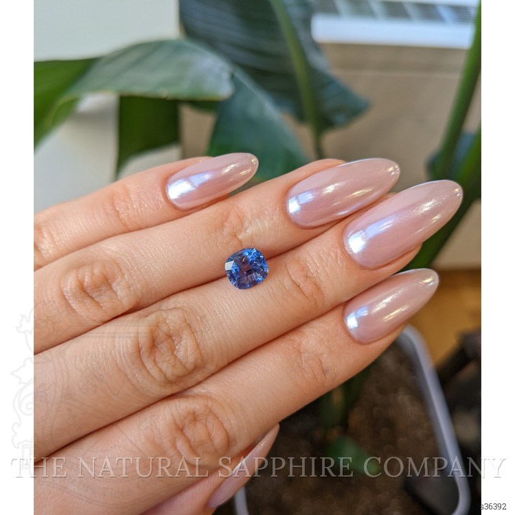 3.24 Ct. Blue Sapphire from Ceylon (Sri Lanka)