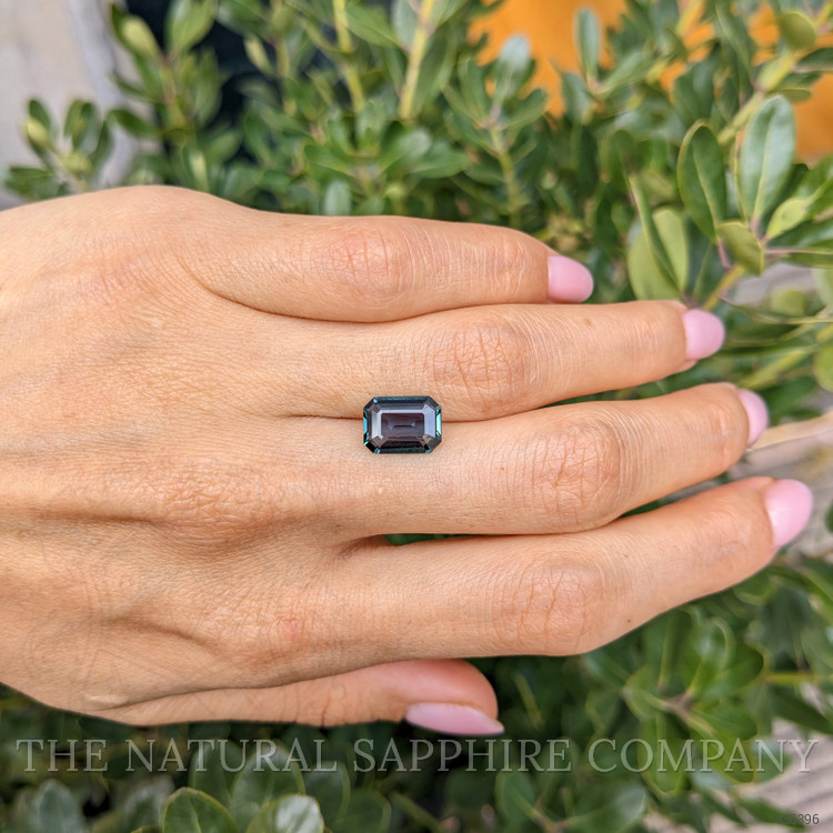 3.33 Ct. Bluish Green Sapphire from Madagascar