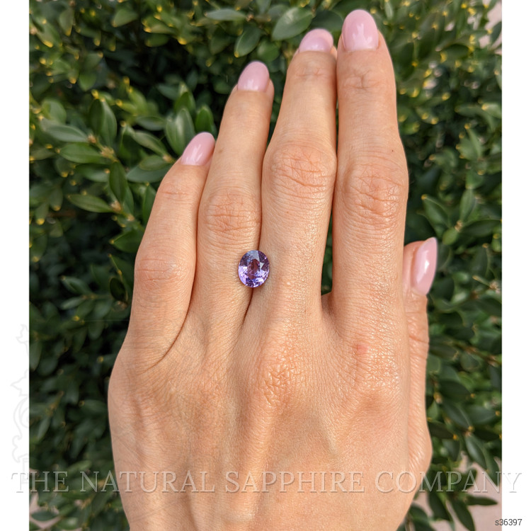 2.39 Ct. Pinkish Purple Sapphire from Ceylon (Sri Lanka)