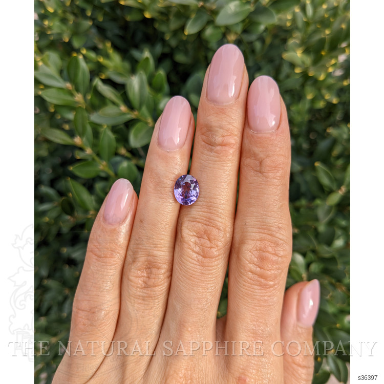2.39 Ct. Pinkish Purple Sapphire from Ceylon (Sri Lanka)