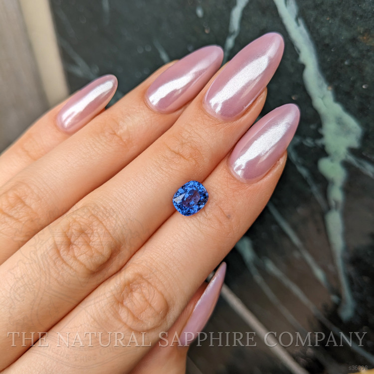 2.96 Ct. Blue Sapphire from Ceylon (Sri Lanka)