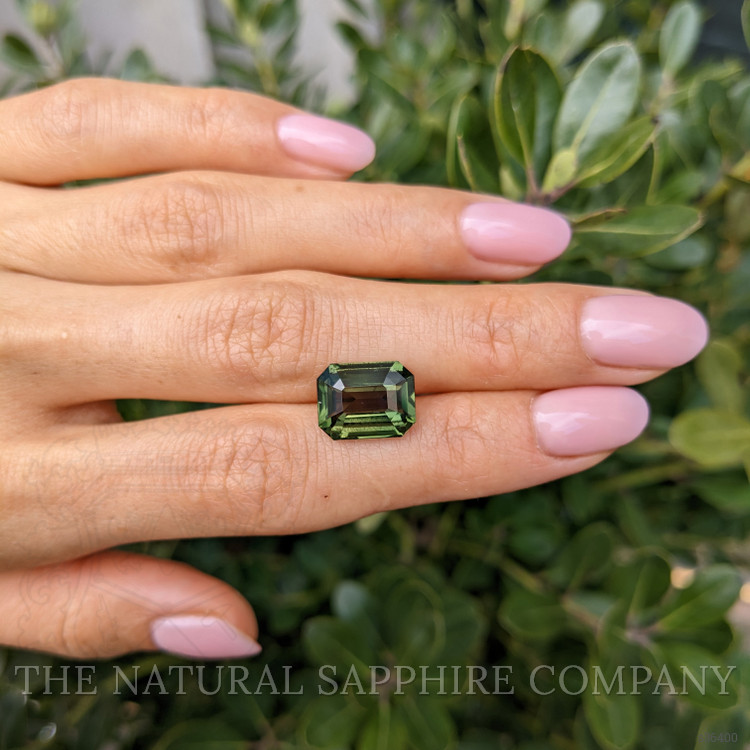 8.01 Ct. Yellowish Green Sapphire from Madagascar