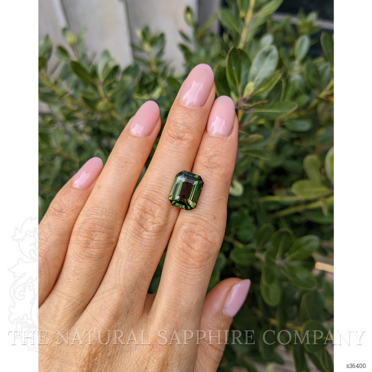 8.01 Ct. Yellowish Green Sapphire from Madagascar