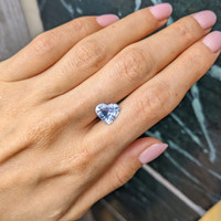 3.36 Ct. Blue Sapphire from Ceylon (Sri Lanka) Life Style