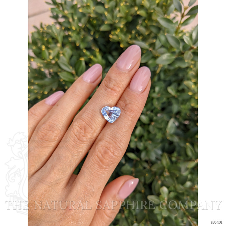 3.36 Ct. Blue Sapphire from Ceylon (Sri Lanka)