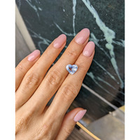 3.36 Ct. Blue Sapphire from Ceylon (Sri Lanka) Life Style