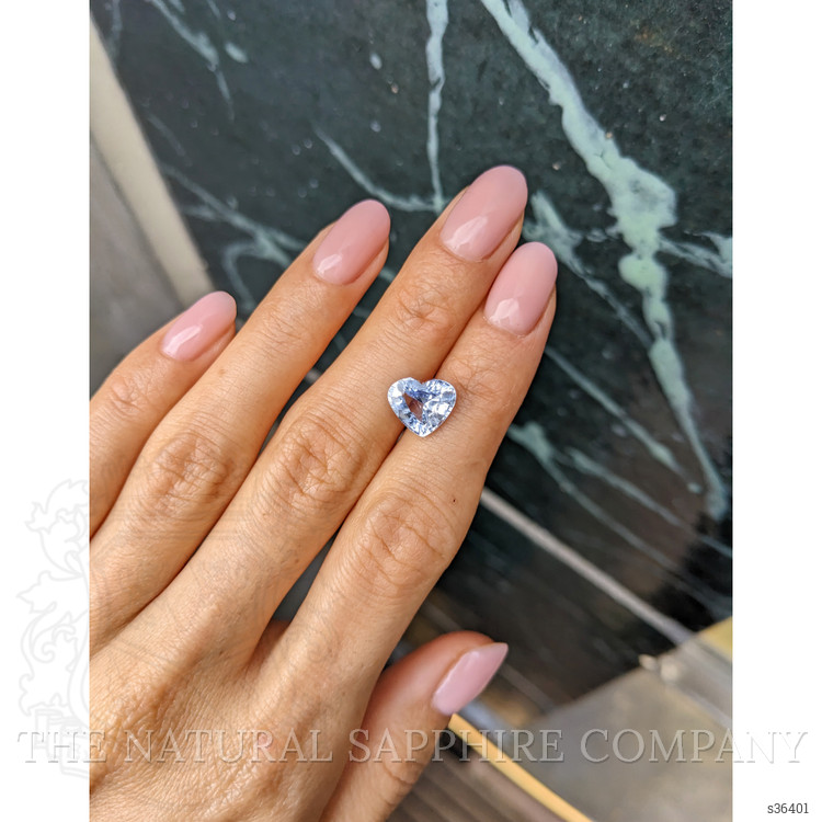 3.36 Ct. Blue Sapphire from Ceylon (Sri Lanka)