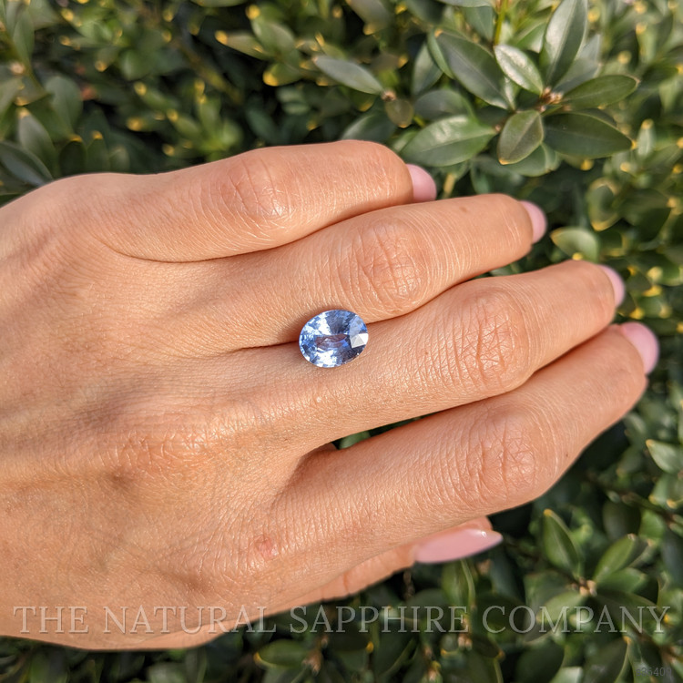 3.50 Ct. Blue Sapphire from Ceylon (Sri Lanka)