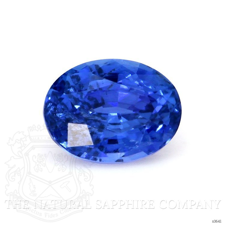 0.63 Ct. Blue Sapphire from Ceylon (Sri Lanka)