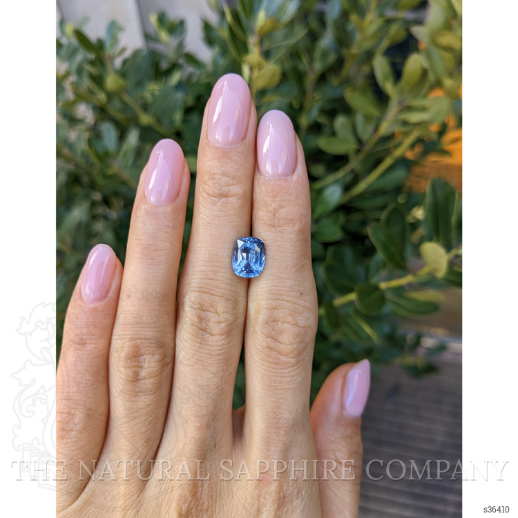 3.25 Ct. Blue Sapphire from Ceylon (Sri Lanka)