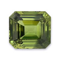 5.24 Ct. Yellowish Green Sapphire from Madagascar Video