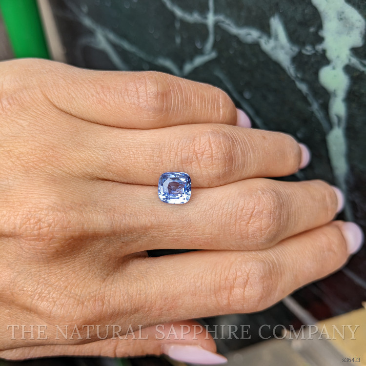 2.84 Ct. Blue Sapphire from Ceylon (Sri Lanka)
