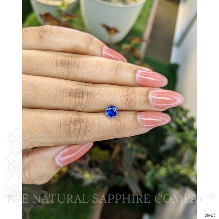 1.21 Ct. Blue Sapphire from Ceylon (Sri Lanka)