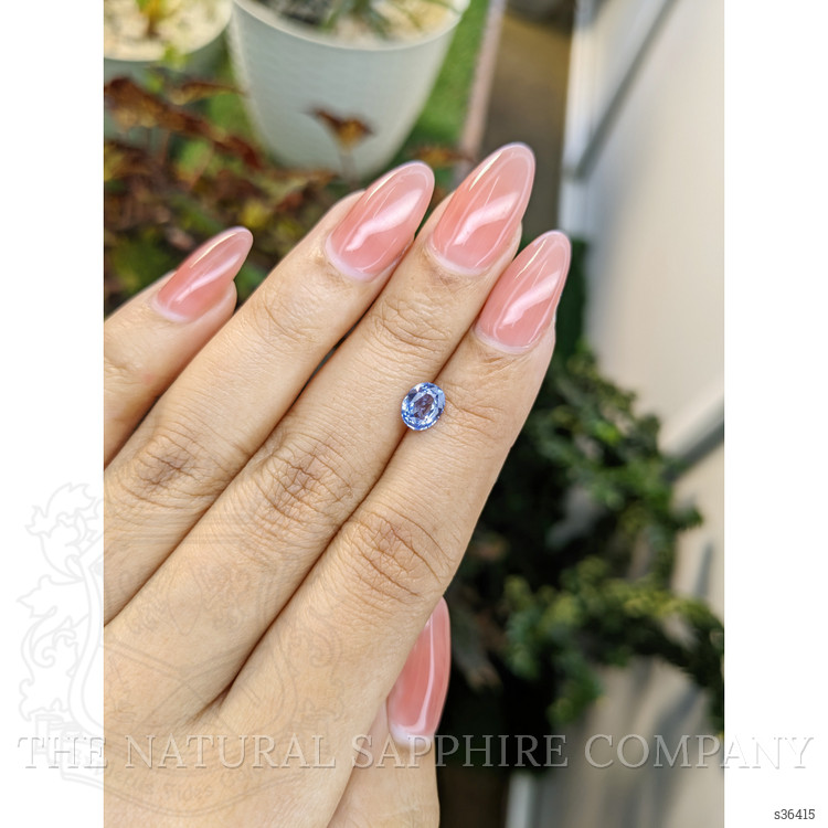 1.06 Ct. Blue Sapphire from Ceylon (Sri Lanka)