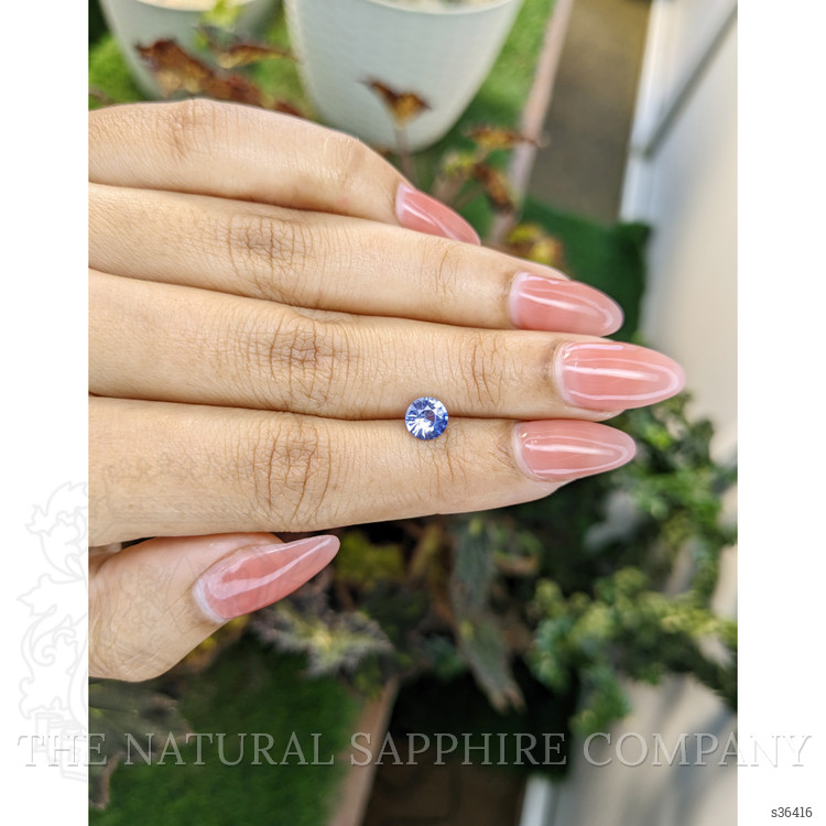 0.93 Ct. Blue Sapphire from Ceylon (Sri Lanka)