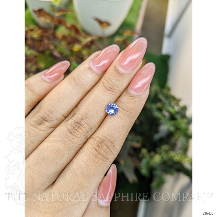 0.93 Ct. Blue Sapphire from Ceylon (Sri Lanka)