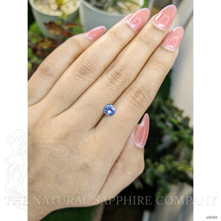 0.93 Ct. Blue Sapphire from Ceylon (Sri Lanka)