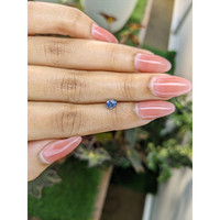 0.49 Ct. Blue Sapphire from Ceylon (Sri Lanka) Life Style