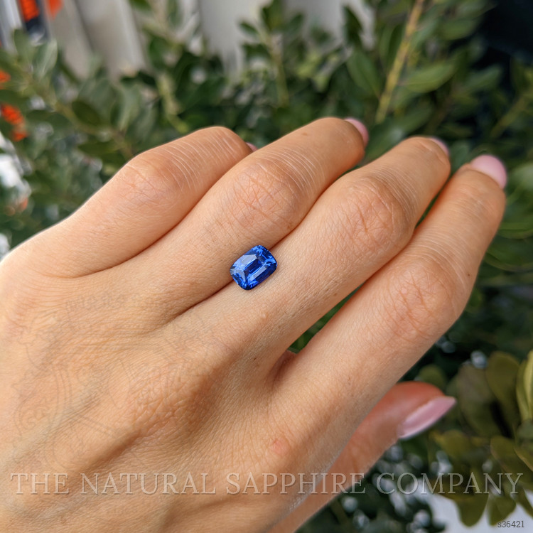 2.09 Ct. Blue Sapphire from Ceylon (Sri Lanka)
