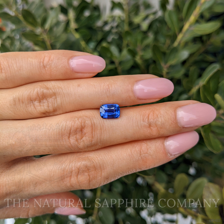 2.09 Ct. Blue Sapphire from Ceylon (Sri Lanka)