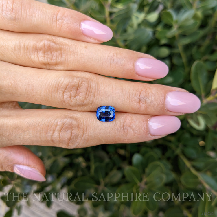 2.36 Ct. Blue Sapphire from Ceylon (Sri Lanka)