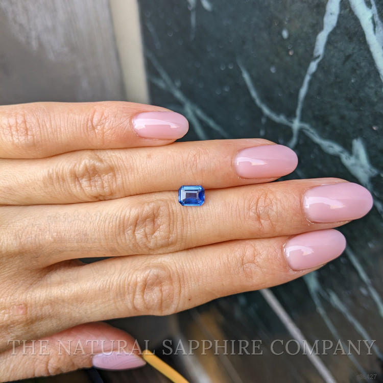 1.06 Ct. Blue Sapphire from Ceylon (Sri Lanka)