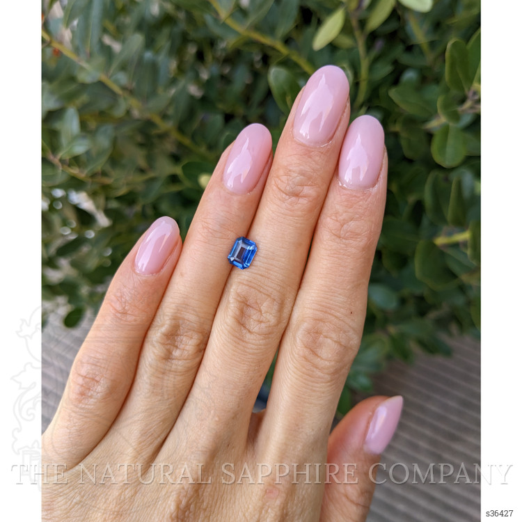 1.06 Ct. Blue Sapphire from Ceylon (Sri Lanka)