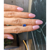 1.14 Ct. Blue Sapphire from Ceylon (Sri Lanka) Life Style