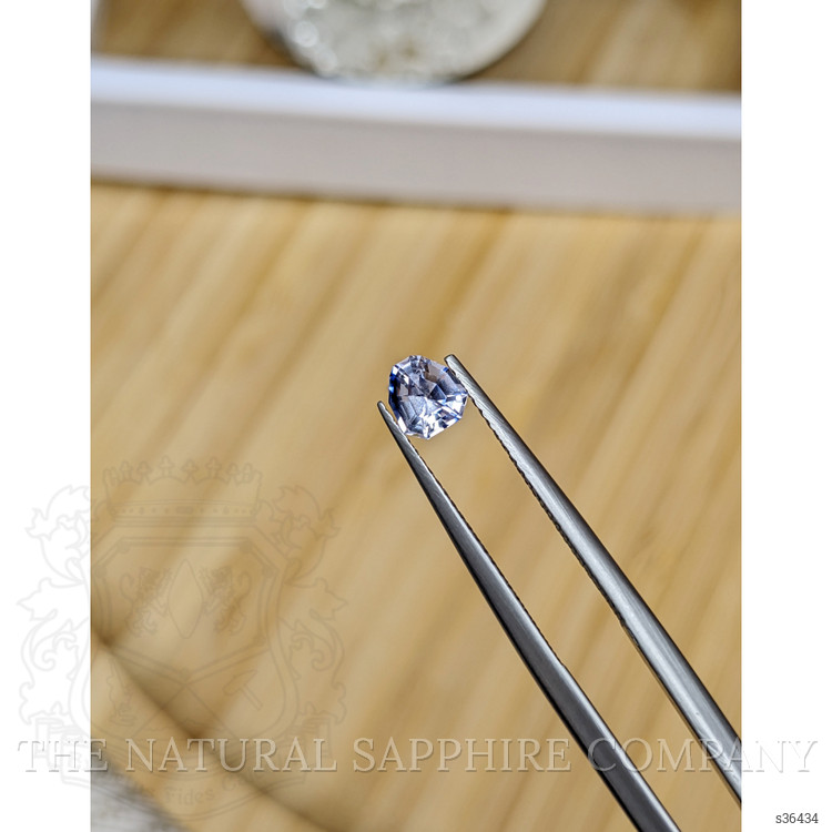 0.55 Ct. Bi Color Sapphire from Ceylon (Sri Lanka)