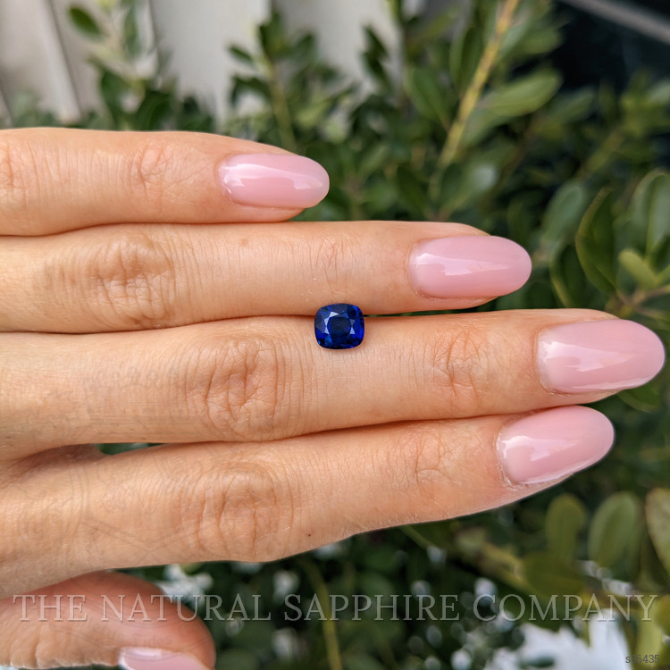1.56 Ct. Blue Sapphire from Ceylon (Sri Lanka)