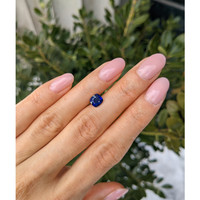 1.56 Ct. Blue Sapphire from Ceylon (Sri Lanka) Life Style