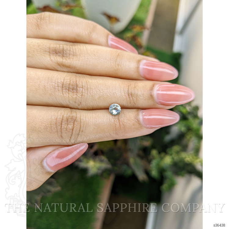 0.61 Ct. Bi Color Sapphire from Ceylon (Sri Lanka)