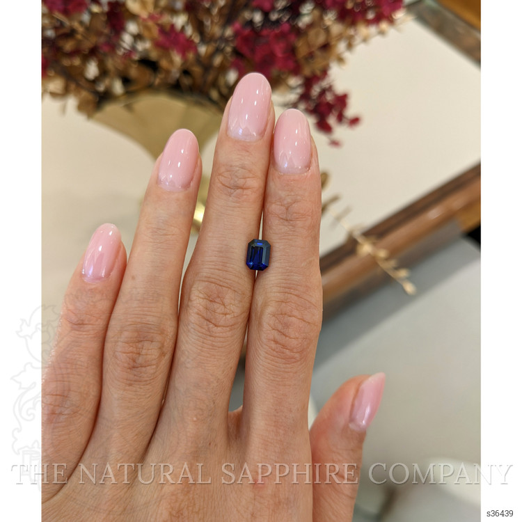 1.77 Ct. Blue Sapphire from Ceylon (Sri Lanka)