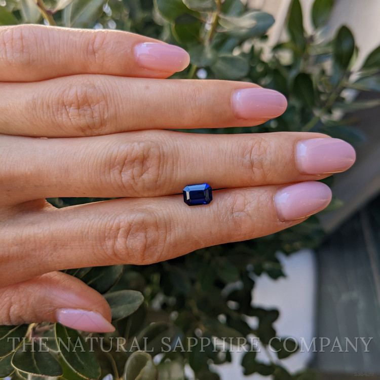 1.77 Ct. Blue Sapphire from Ceylon (Sri Lanka)