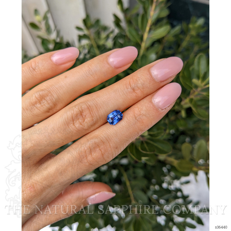 1.66 Ct. Blue Sapphire from Ceylon (Sri Lanka)