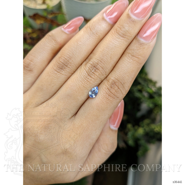 0.70 Ct. Bi Color / Parti Sapphire from Ceylon (Sri Lanka)