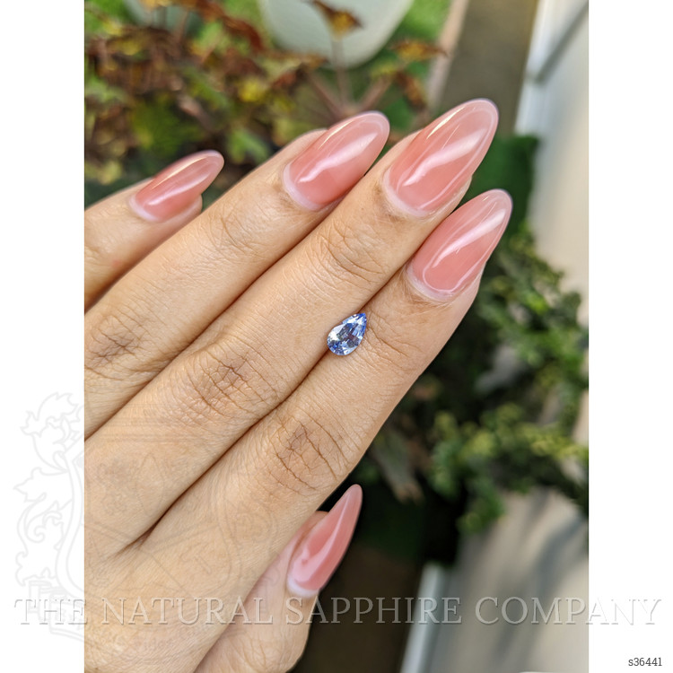 0.70 Ct. Bi Color / Parti Sapphire from Ceylon (Sri Lanka)