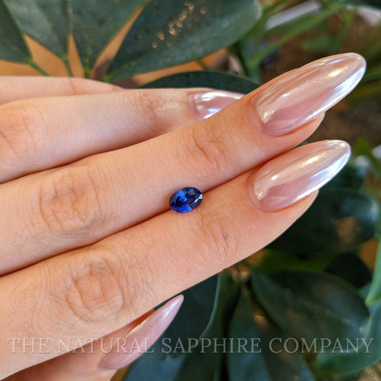 1.12 Ct. Blue Sapphire from Ceylon (Sri Lanka)