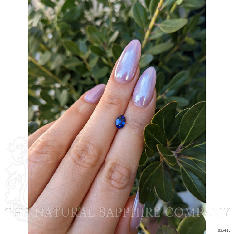 1.12 Ct. Blue Sapphire from Ceylon (Sri Lanka)