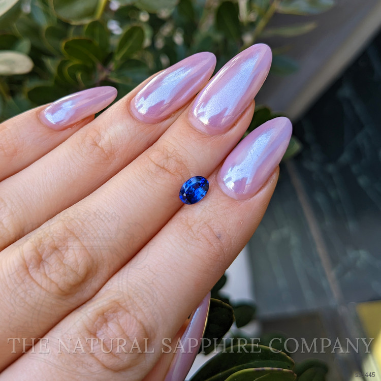 1.12 Ct. Blue Sapphire from Ceylon (Sri Lanka)