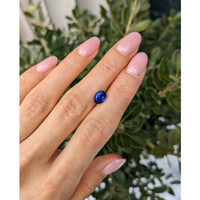 2.00 Ct. Blue Sapphire from Ceylon (Sri Lanka) Life Style