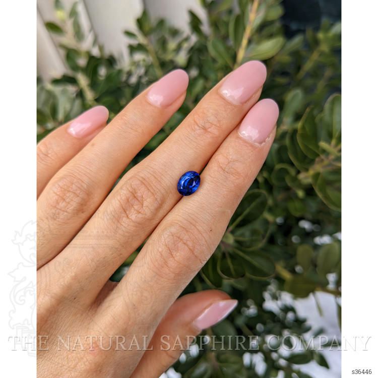2.00 Ct. Blue Sapphire from Ceylon (Sri Lanka)